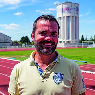 Alan Raimbault, Educateur sportif de la Ville de Parthenay. Il encadre des cours d’activités physiques au sein de la Maison sport-santé. - Agrandir l'image (fenêtre modale)