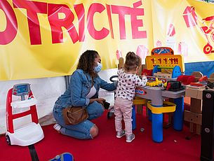 Stand de motricité - Agrandir l'image (fenêtre modale)