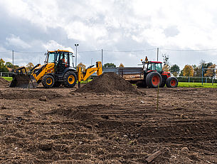 Plantations au terrain Molière et rue des Paquerettes - 2021 - Agrandir l'image (fenêtre modale)