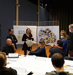Le groupe de citoyens s'est retrouvé le 15 mars 2022 pour son premier atelier de travail.