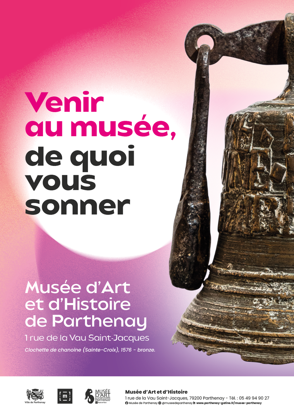 Clochette de chanoine (Saint Croix), 1576 - bronze